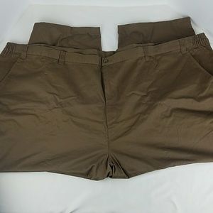 King Size Men's Size 68x38 (68x28) Pants Brown